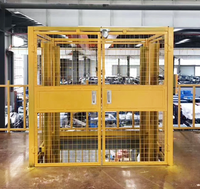 安庆智能导轨式升降机亮相